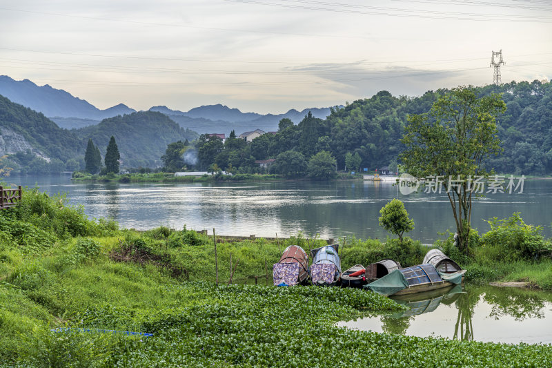 建德新安江江南水乡风景