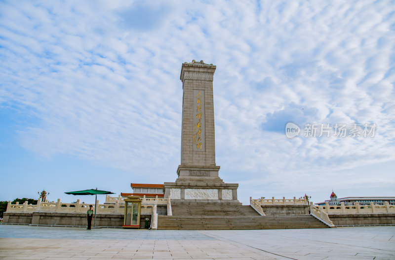 北京天安门广场城市风光