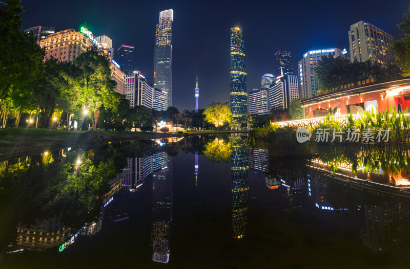 广州CBD 广州夜景 广州花城广场 广州花城汇