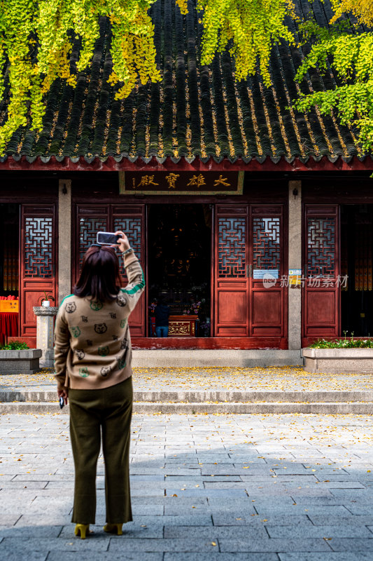 苏州定慧寺秋色风光