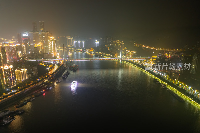 中国重庆城市夜景