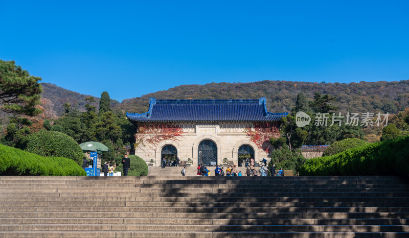 南京中山陵陵门