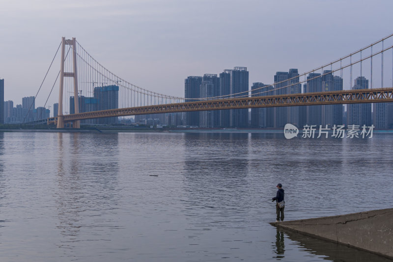 武汉洪山江滩公园风景