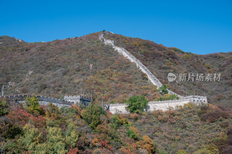 北京，慕田峪长城秋景