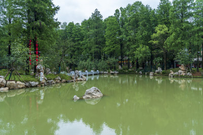 武汉东湖磨山景区风光