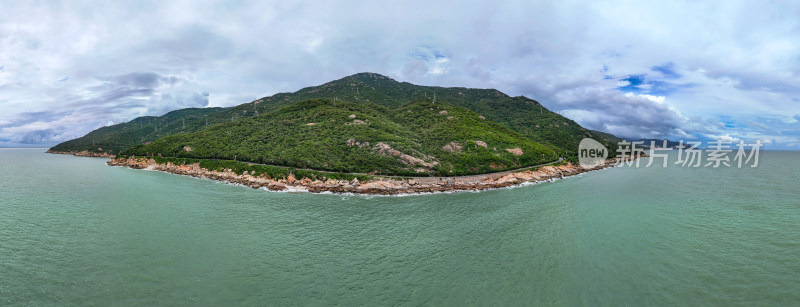 广东南澳岛云海航拍全景图