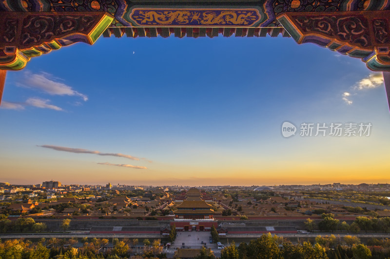 北京故宫博物馆古建筑紫禁城古建筑景观古迹