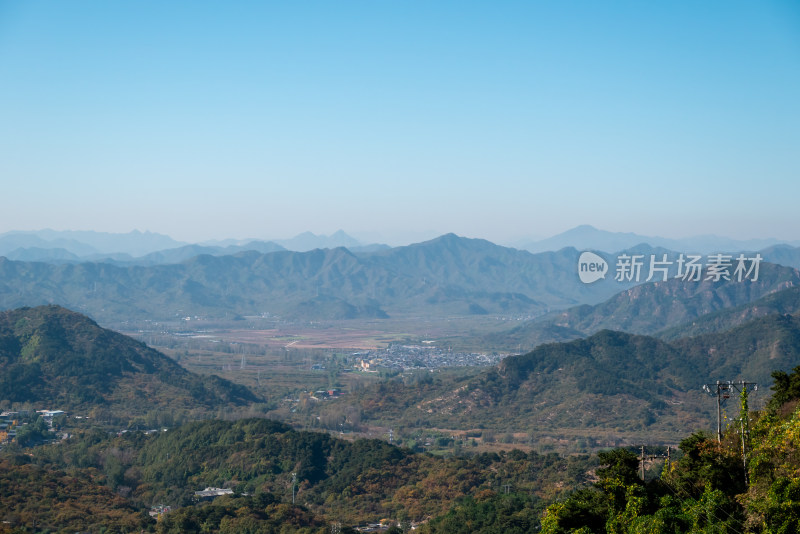 北京，慕田峪长城秋景