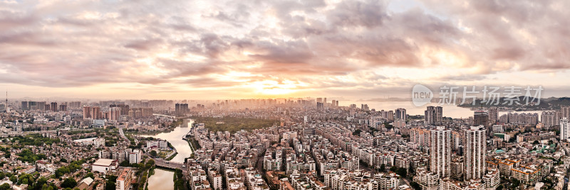 中国广东省汕头市城区大景