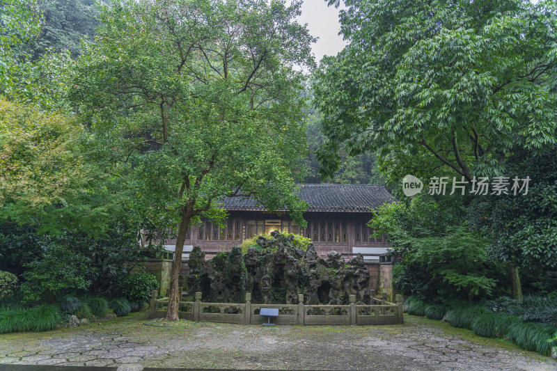 杭州宝石山连横纪念馆玛瑙寺旧址