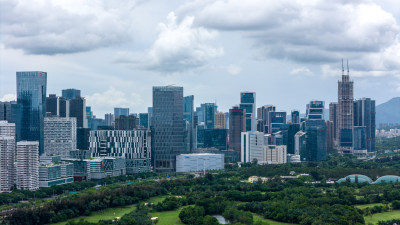 深圳南山粤海街道建筑群