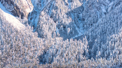 四川甘孜海螺沟景区风光综合