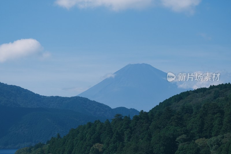 日本箱根富士山自然风光美景