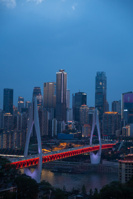 重庆城市长江东水门大桥