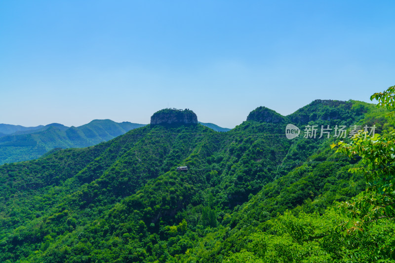 青州仰天山风景区群山景观