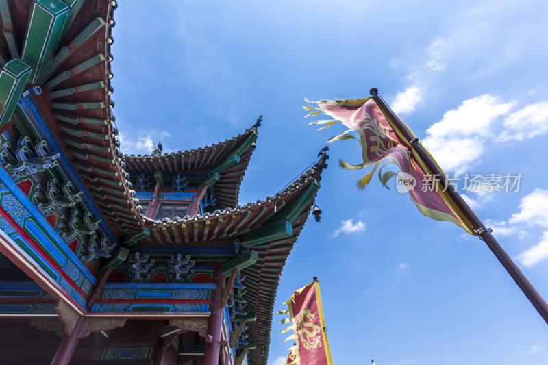 武汉汉阳晴川阁古建筑风景