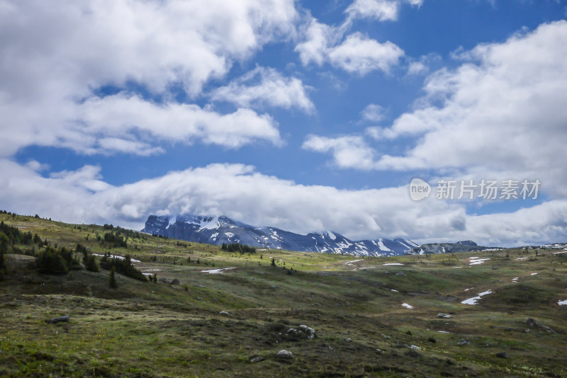 加拿大班夫阳光山谷