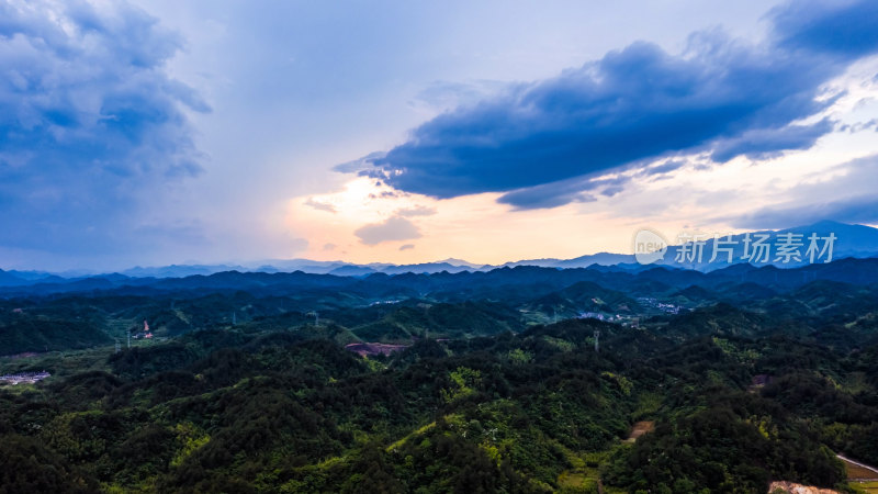 粤港澳大湾区稻田风光