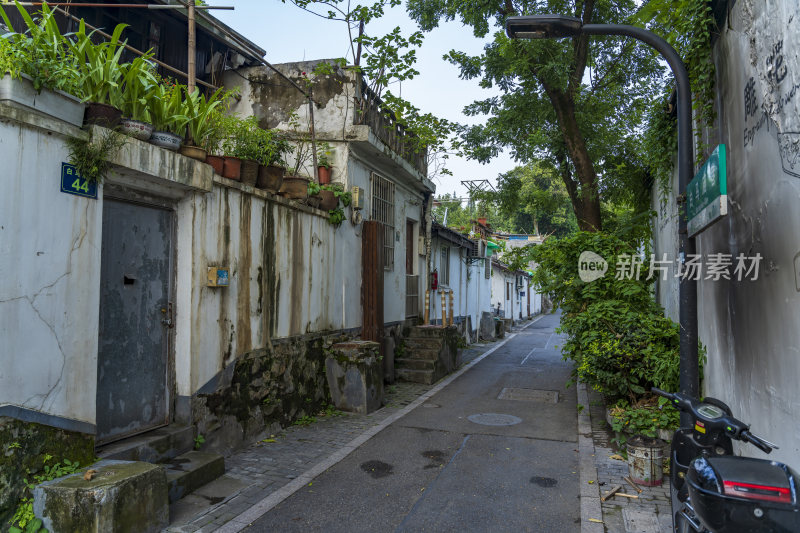 杭州吴山白马庙巷人文街道