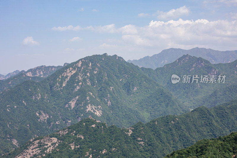 西安秦岭终南山南五台自然风光景点景观