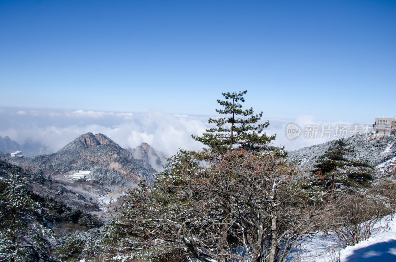 冬季黄山风光