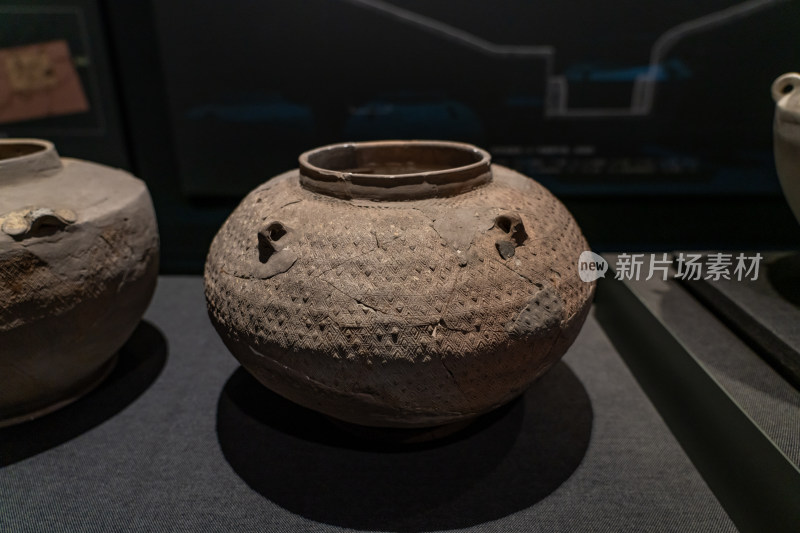 北京国家考古博物馆陶器展品