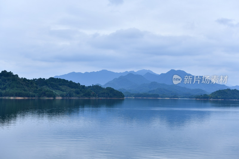 千岛湖水墨山水实拍