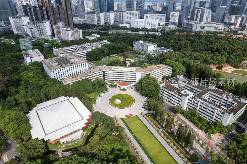 深圳大学航拍图