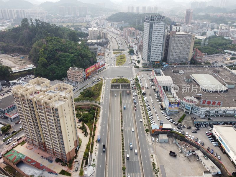 广东东莞：“小香港”樟木头镇城市风光