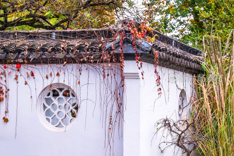 南京钟山风景名胜区明孝陵中的建筑风景