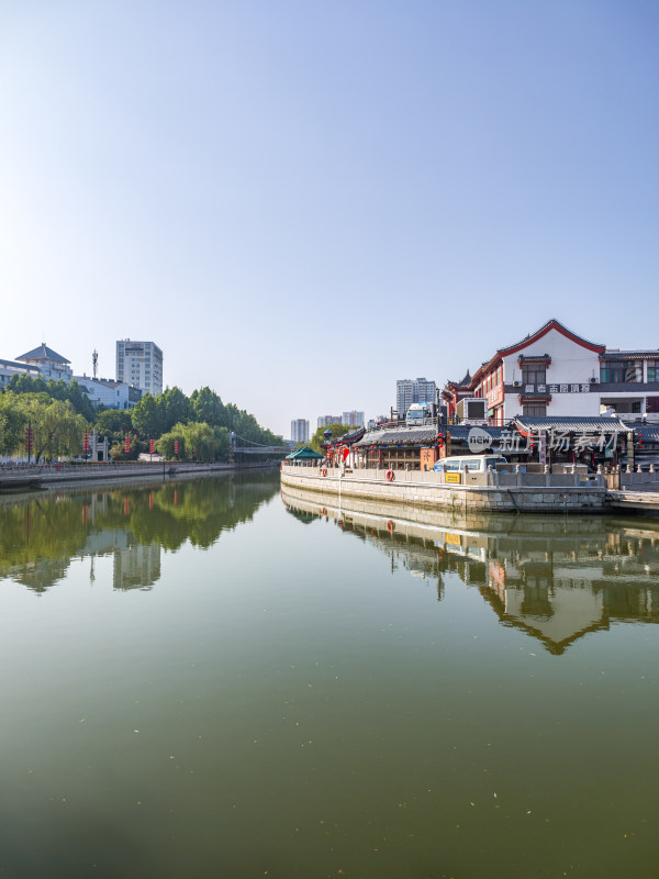 山东济宁古运河东大寺竹竿巷景观