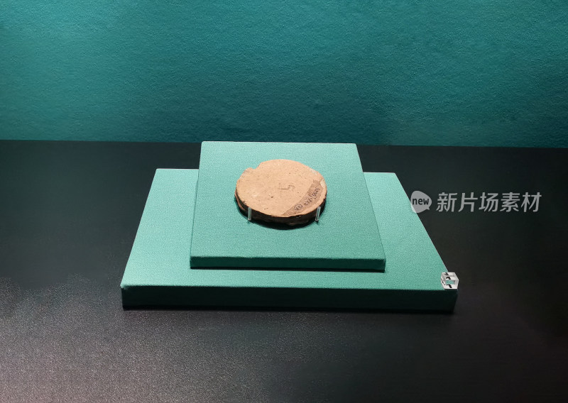 成都博物馆汉字中国展 双墩文化 刻符陶片