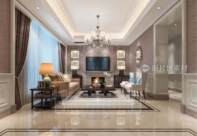 室内装修设计风格设计效果图实景