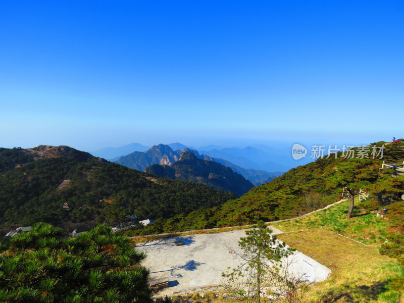 中国安徽黄山旅游风光