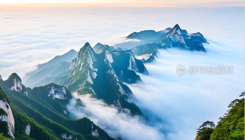 华山云海美景