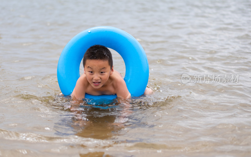 秦皇岛南戴河景区海边海滨海滩