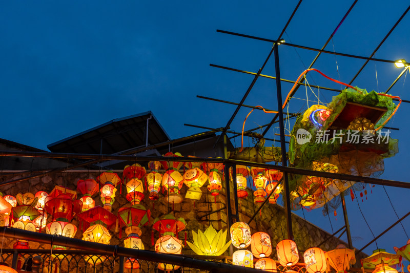 福州烟台山龙凤呈祥灯会