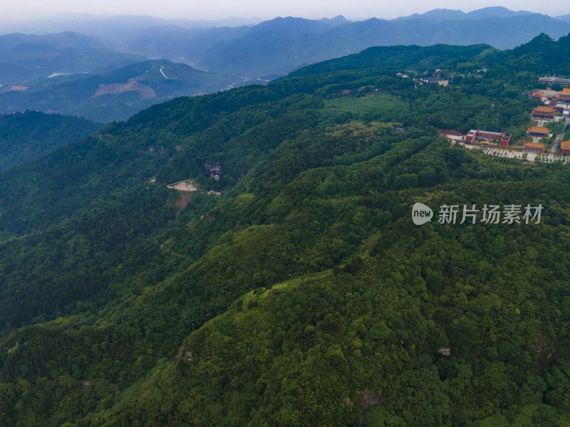 湖南靖州飞山4a景区航拍摄影图