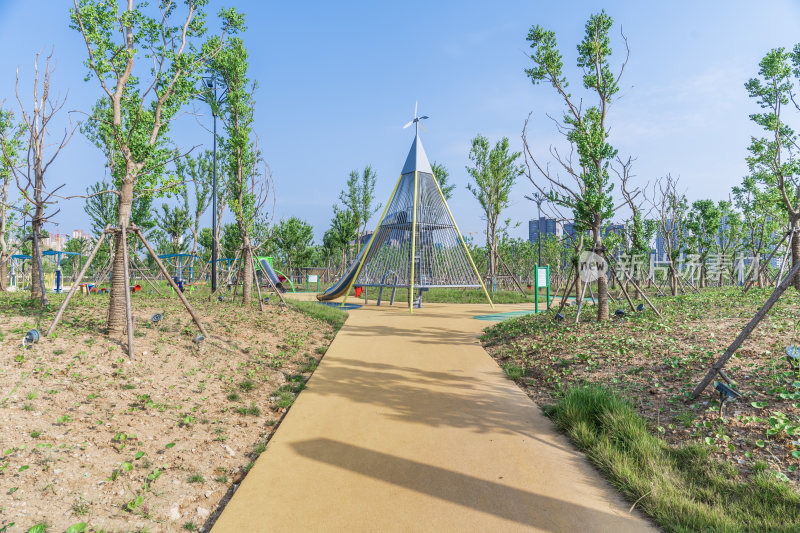 武汉洪山江滩公园风景