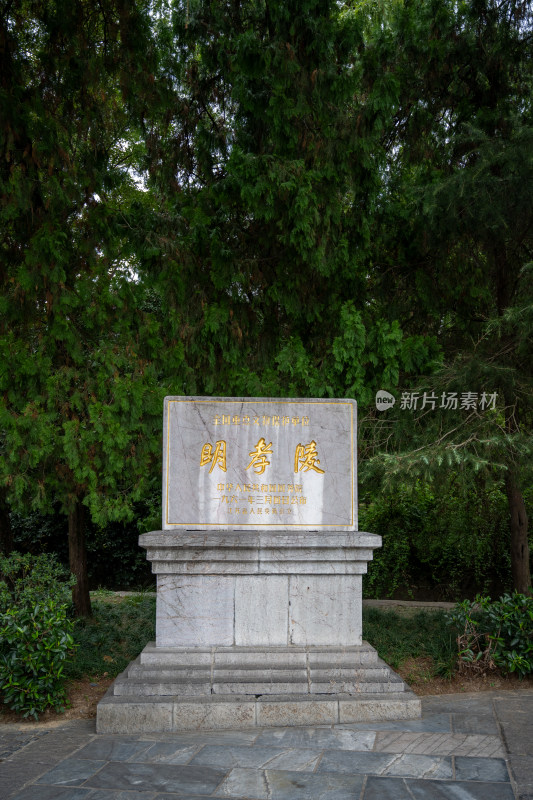 南京钟山明孝陵景区