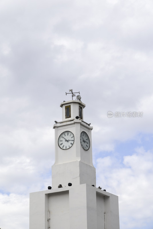 福建泉州西街钟楼泉州钟楼时间时钟指针时针