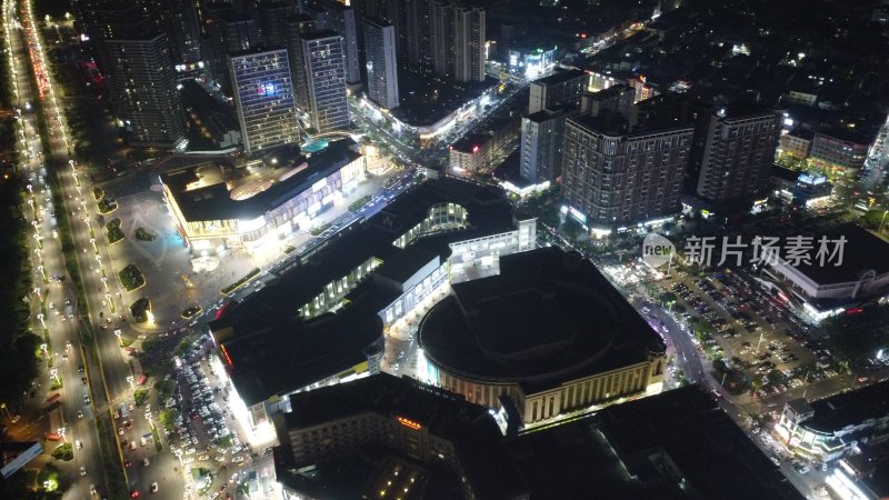 广东东莞：大朗镇夜景