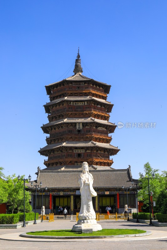 山西太原佛宫寺释迦塔应县木塔