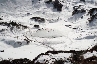 香格里拉南极洛雪景