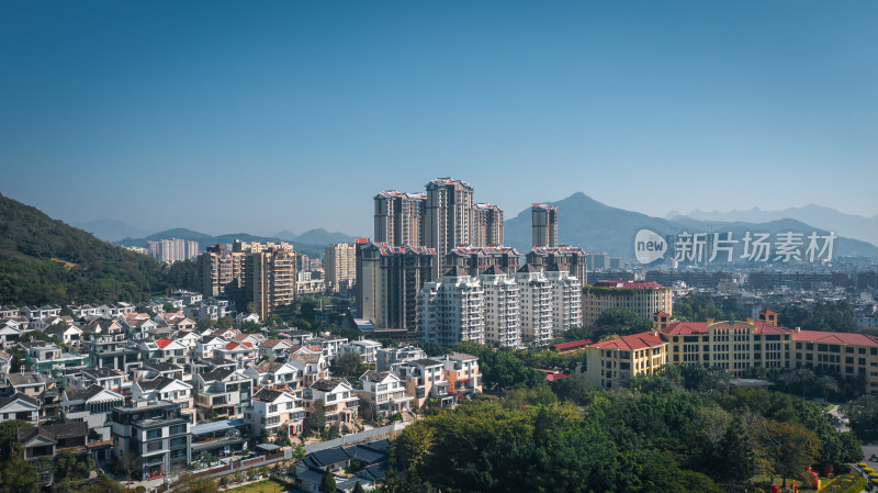 福建云霄县城市风光