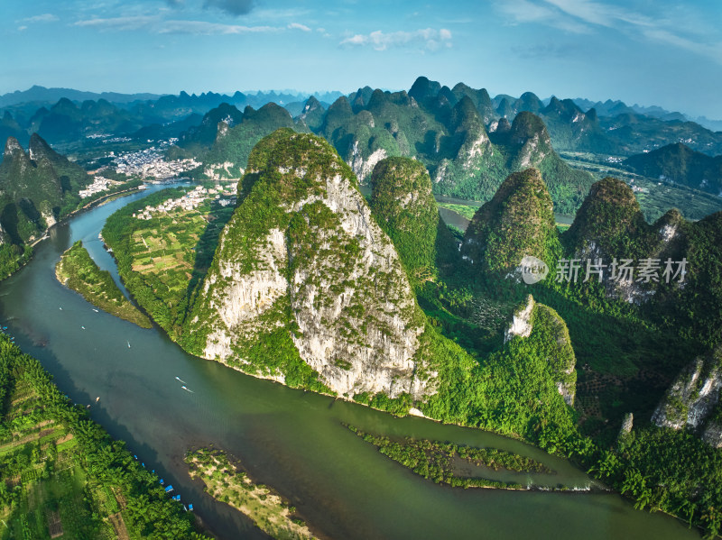 桂林九马画山风光美景