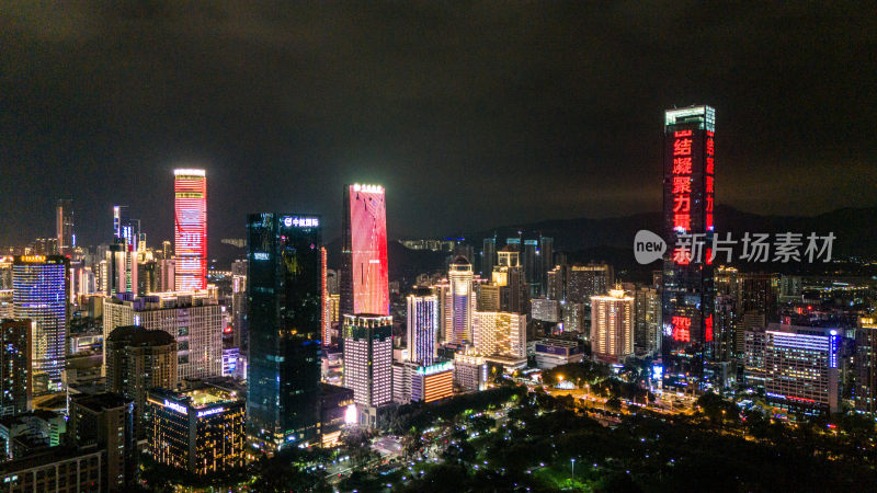 深圳福田中心区夜景