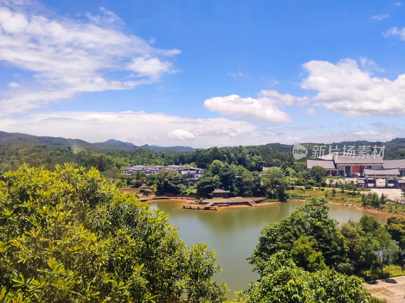 广东梅州市五指石景区风光