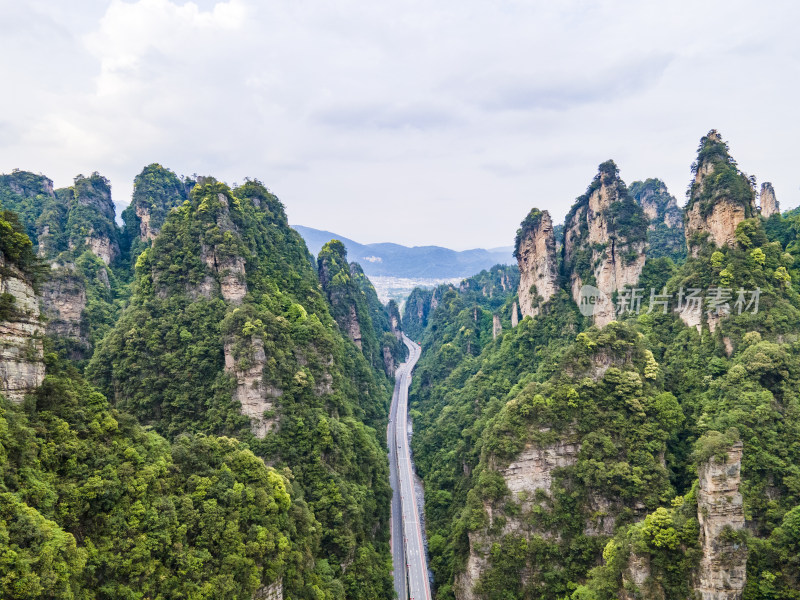 湖南张家界奇山山川