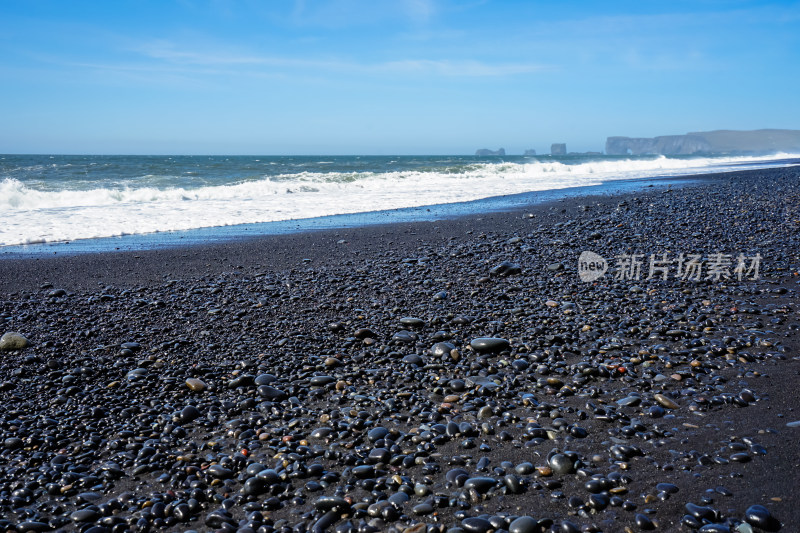 冰岛，维克黑沙滩Reynisfjara